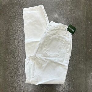 Vintage Wrangler For Women 32x31 White High Waisted Straight Leg Mom Jeans